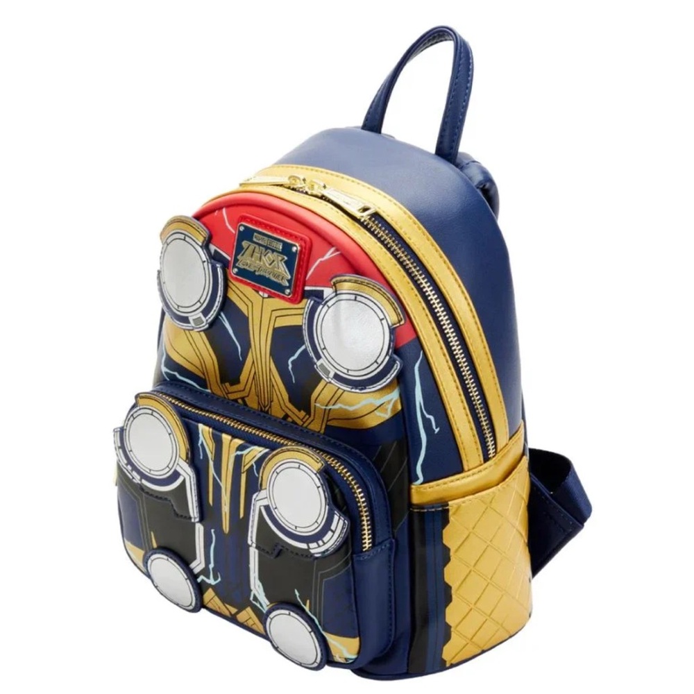 Loungefly Marvel: Thor Love and Thunder - Thor Costume Glow Mini Backpac…